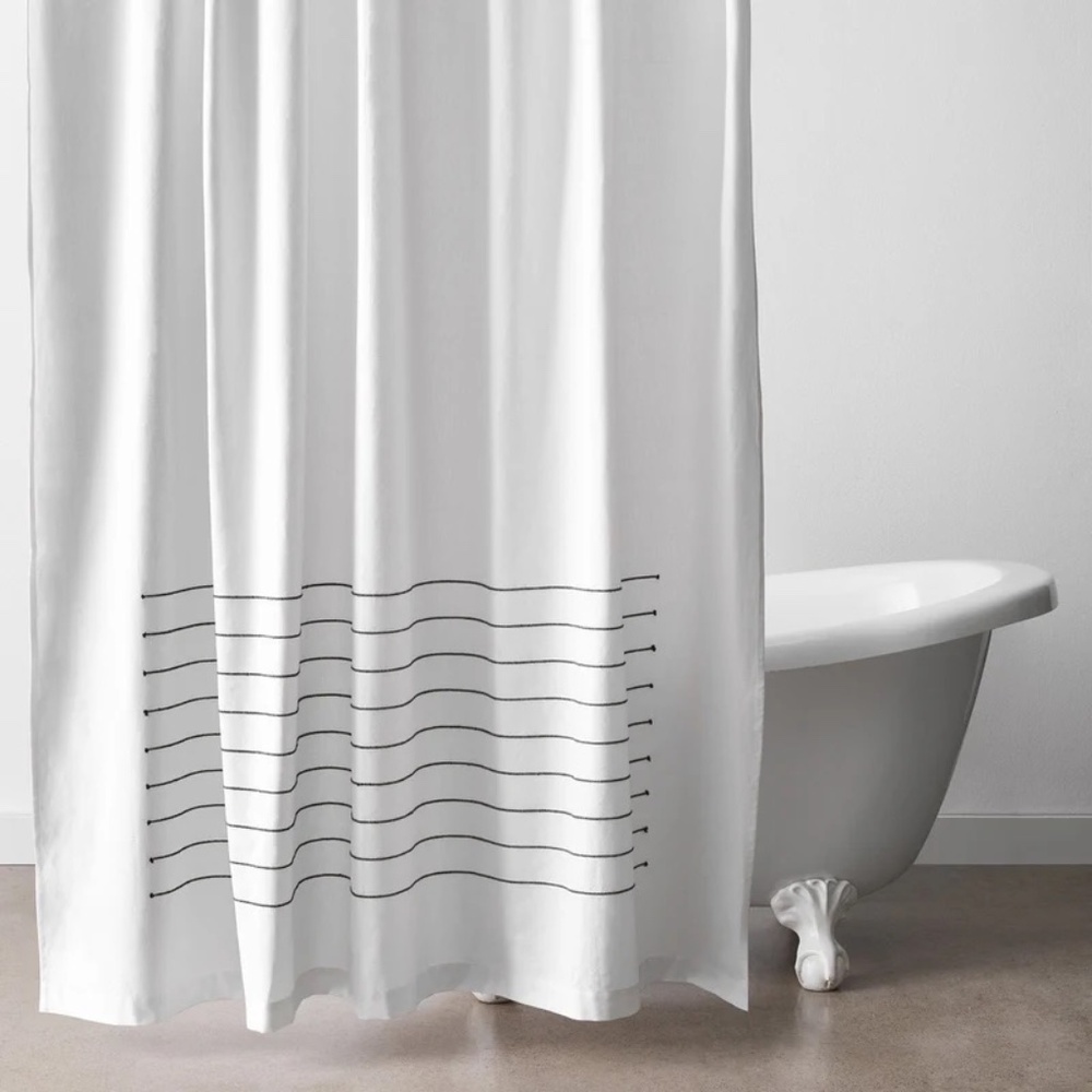 The Citizenry Loktak Shower Curtain